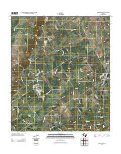 2013 Map of Kosse West, 2013 Print