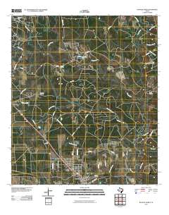 2010 Map of Kountze North, 2010 Print
