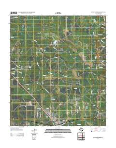2013 Map of Kountze North, 2013 Print