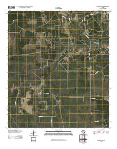 2010 Map of Kountze SW, 2010 Print