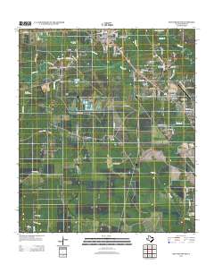 2013 Map of Kountze South, 2013 Print