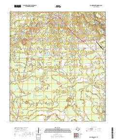 2019 Map of Kountze South, 2019 Print