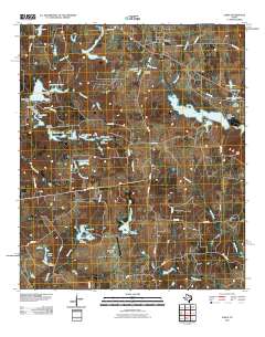 2010 Map of LaRue, 2010 Print