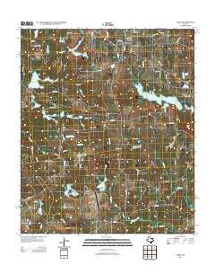 2012 Map of LaRue, 2012 Print