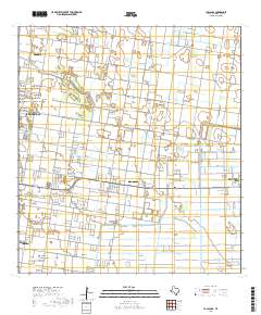2019 Map of La Blanca, 2019 Print