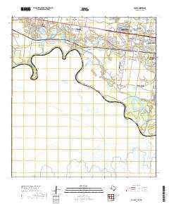 2019 Map of La Joya, 2019 Print