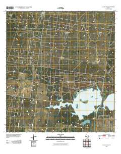 2010 Map of La Sal Vieja, 2010 Print