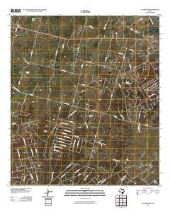 2010 Map of La Vernia SW, 2010 Print