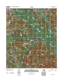 2013 Map of Lafayette, 2013 Print