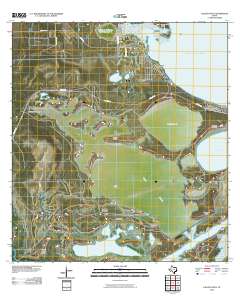 2010 Map of Laguna Vista, 2010 Print