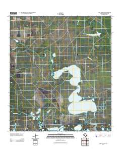 2013 Map of Lake Austin, 2013 Print
