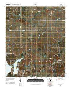 2010 Map of Lake Eddleman, 2010 Print