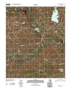 2010 Map of Lake Electra, 2010 Print