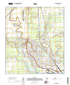 2019 Map of Lake Jackson, 2019 Print