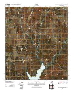 2010 Map of Lake Nacogdoches North, 2010 Print
