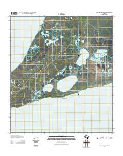 2013 Map of Lake Stephenson, 2013 Print
