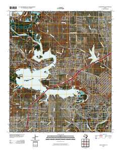 2010 Map of Lake Worth, 2010 Print