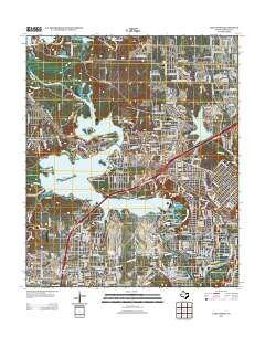 2013 Map of Lake Worth, 2013 Print