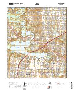 2019 Map of Lake Worth, 2019 Print