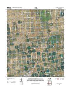 2012 Map of Lamesa North, 2012 Print