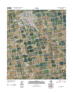 2012 Map of Lamesa South, 2012 Print