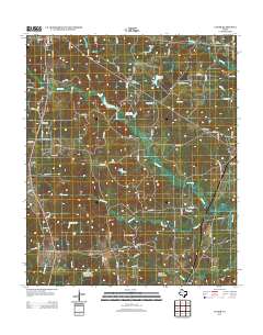 2013 Map of Lanier, 2013 Print