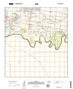 2019 Map of Las Milpas, 2019 Print