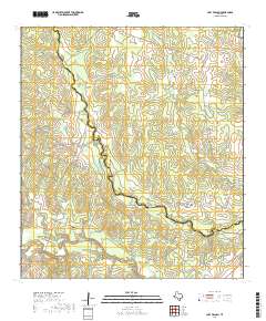 2019 Map of Lazy F Ranch, 2019 Print