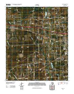 2010 Map of Leary, 2010 Print
