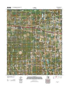 2013 Map of Leary, 2013 Print