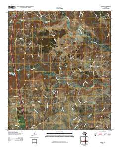 2010 Map of Leona, 2010 Print
