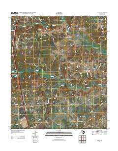 2013 Map of Leona, 2013 Print