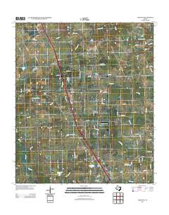 2013 Map of Leona SW, 2013 Print