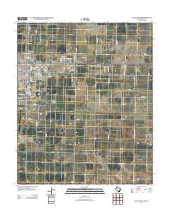 2012 Map of Levelland East, 2012 Print