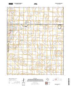 2019 Map of Levelland East, 2019 Print