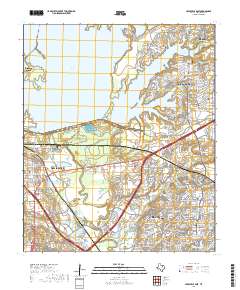 2019 Map of Lewisville East, 2019 Print