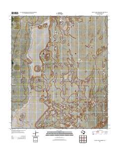 2012 Map of Linda Lake North, 2012 Print