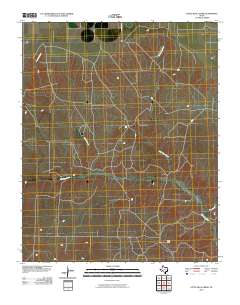 2010 Map of Little Blue Creek, 2010 Print
