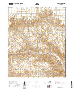2019 Map of Little Blue Creek, 2019 Print