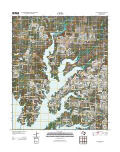 2013 Map of Little Elm, 2013 Print