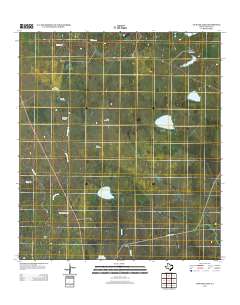 2013 Map of Live Oak Lake, 2013 Print