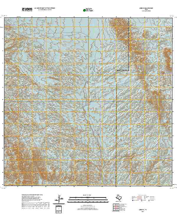 2019 Map of Lobo SW, 2019 Print