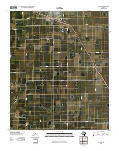 2010 Map of Lockney, 2010 Print