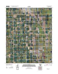 2012 Map of Lockney, 2012 Print