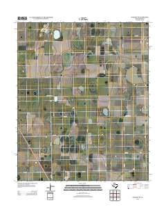 2012 Map of Lockney SE, 2012 Print