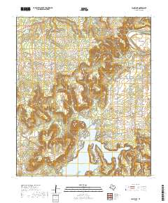 2019 Map of Lone Camp, 2019 Print