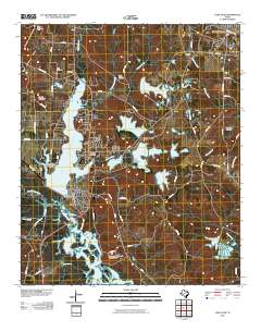 2010 Map of Lone Star, 2010 Print