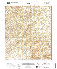 2019 Map of Loneman Mountain, 2019 Print