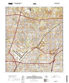 2019 Map of Longhorn, 2019 Print