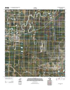 2013 Map of Los Fresnos, 2013 Print